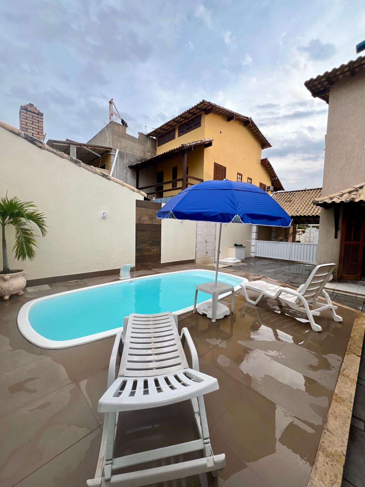 Casa Com Piscina, Churrasqueira E Ar Condicionado Em Condominio Cabo Frio Dış mekan fotoğraf